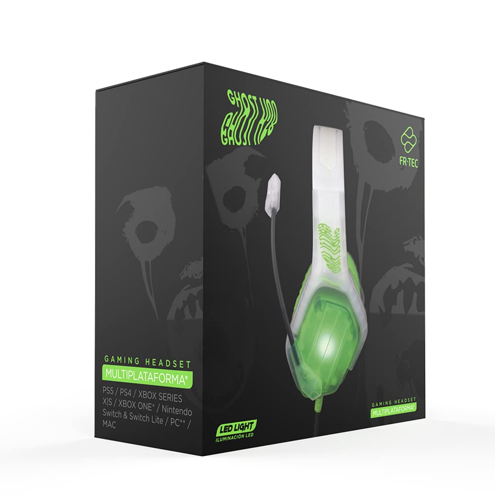 Frtec - Auriculares Gaming Headset Ghost H28 - PS5, PS4, Series X|S, Xbox One, Nsw, Nsw Lite, PC, Mac Frtec - Auriculares Gaming Headset Ghost H28 - PS5, PS4, Series X|S, Xbox One, Nsw, Nsw Lite, PC, Mac